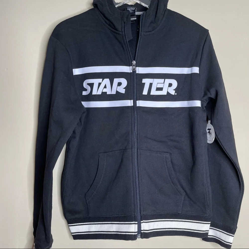 Starter Zip-Up Logo Hoodie unisex